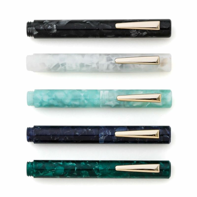Hightide Attache Marbled Fountain Pen