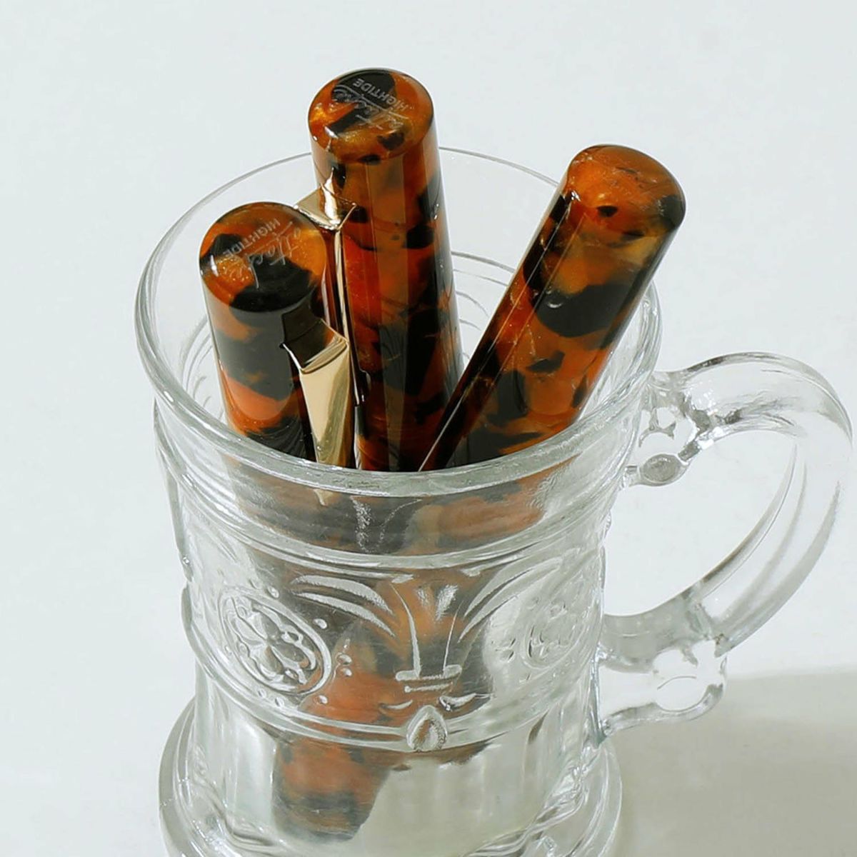 Hightide Attache Marbled Fountain Pen