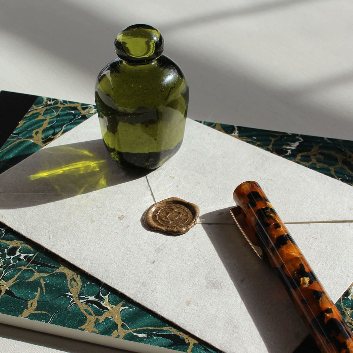 Hightide Attache Recycled Glass Paperweight