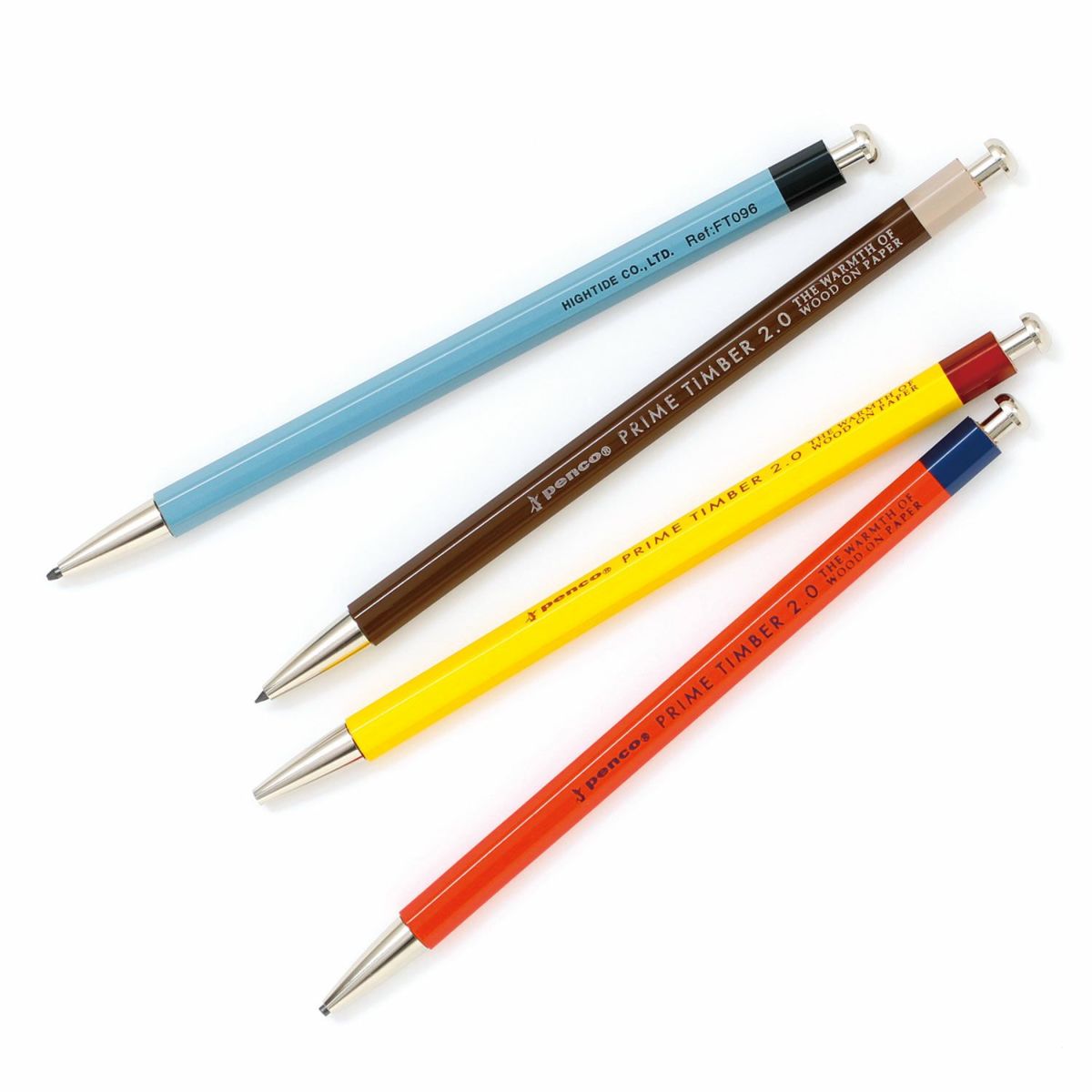 Hightide Penco Prime Timber Pencil 2.0 [Silver Trim]