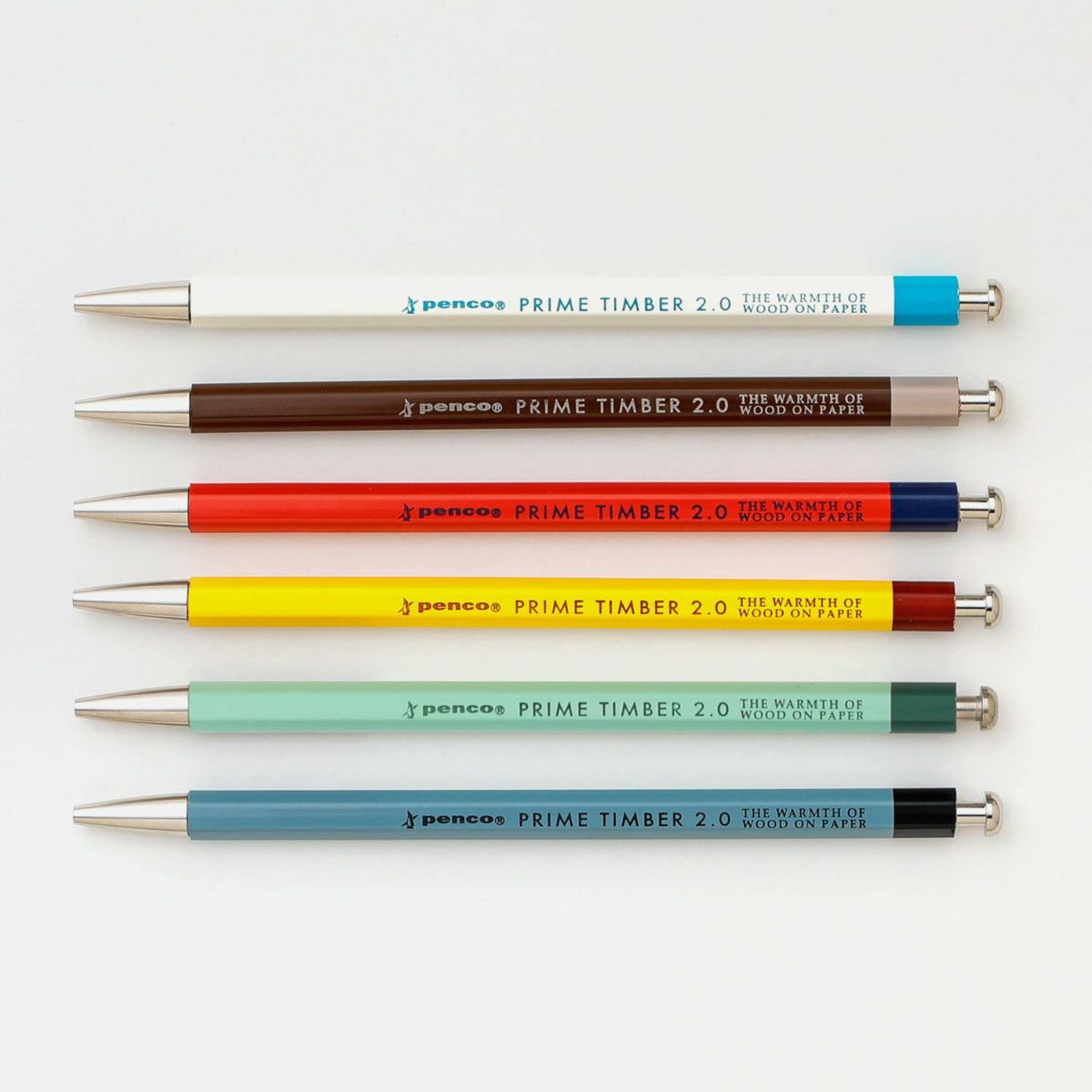 Hightide Penco Prime Timber Pencil 2.0 [Silver Trim]