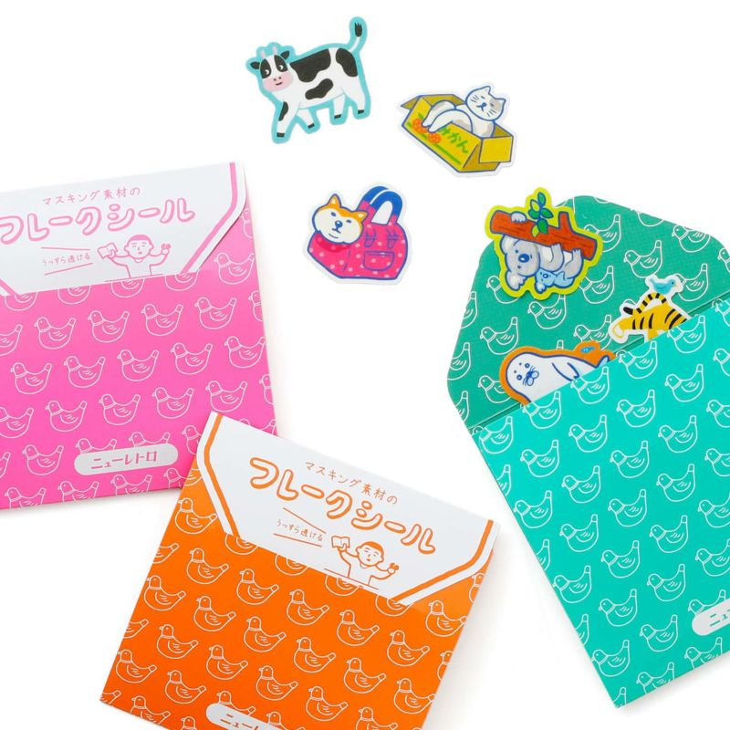 Hightide New Retro Flake Stickers