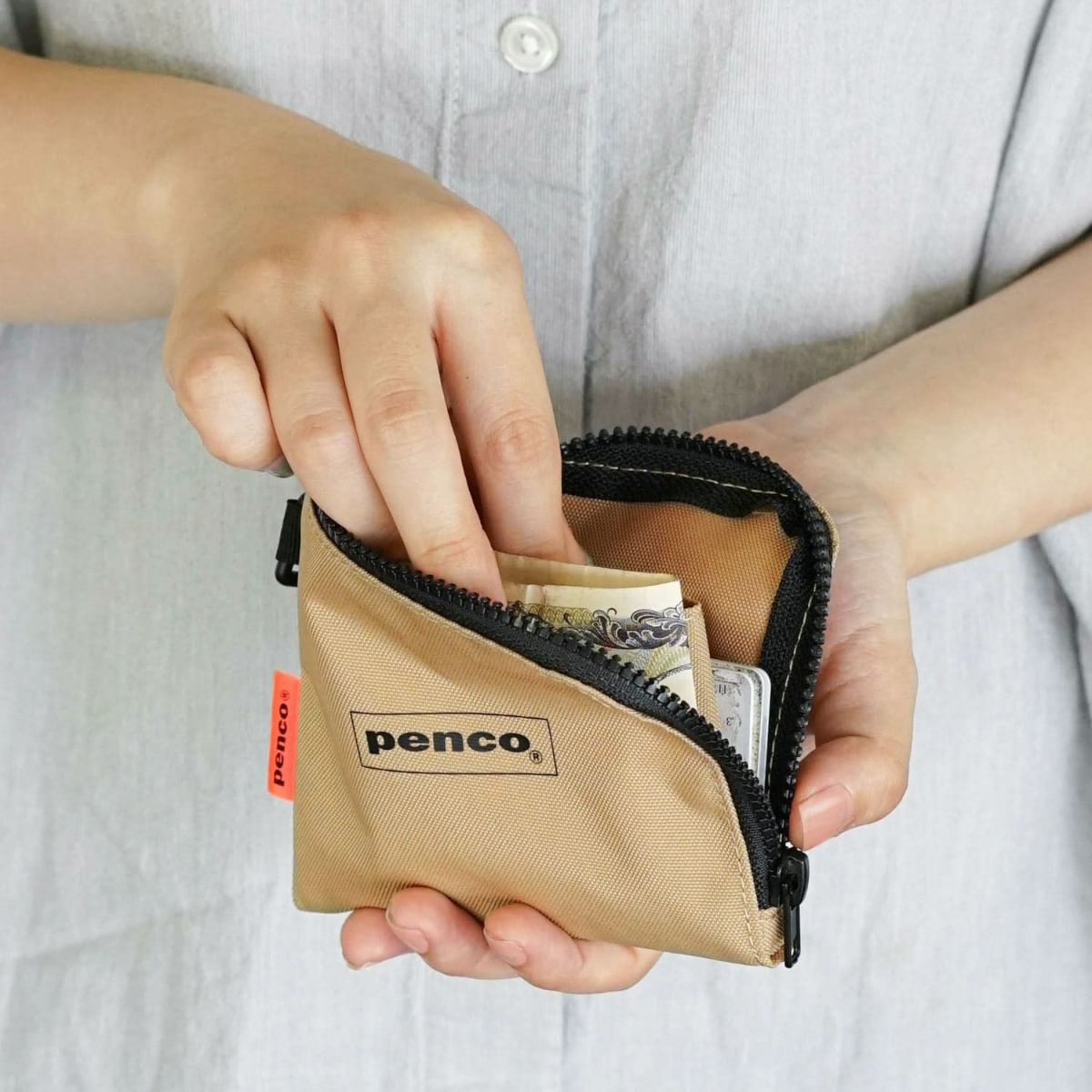 Hightide Penco L-Zip Purse