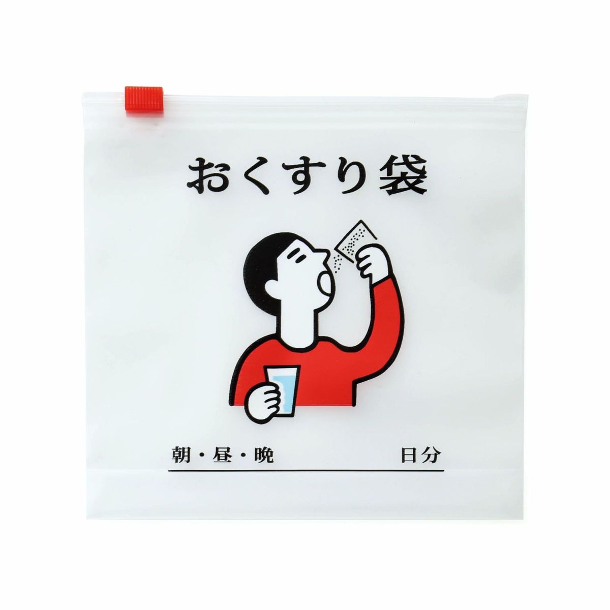 Hightide New Retro Zipper Bag M (Pack of 6)