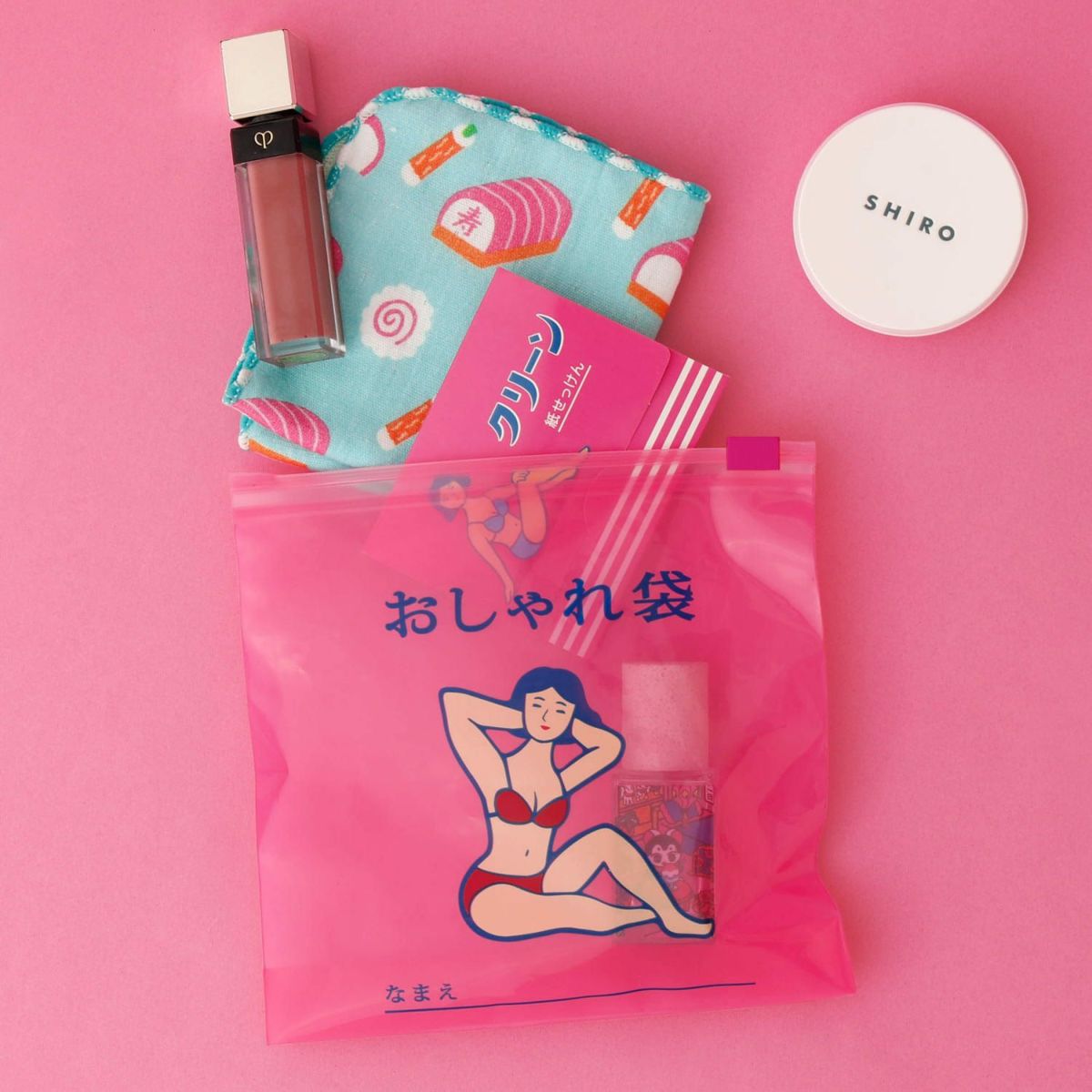 Hightide New Retro Zipper Bag M (Pack of 6)