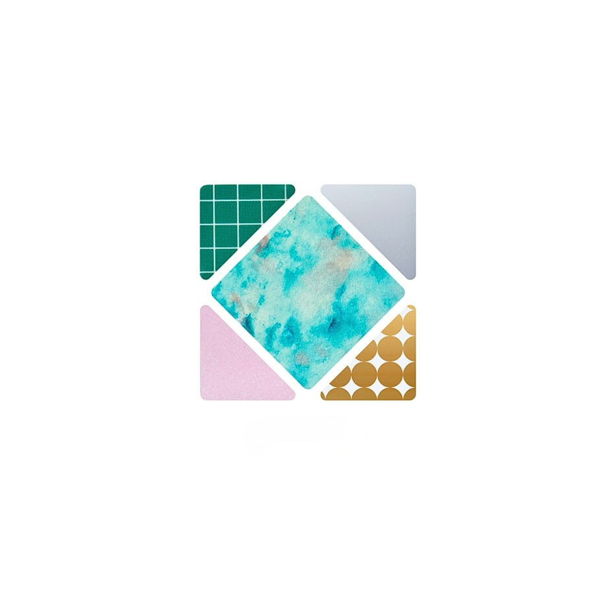 KING JIM COFFRET Cosmetic Film Sticker Set