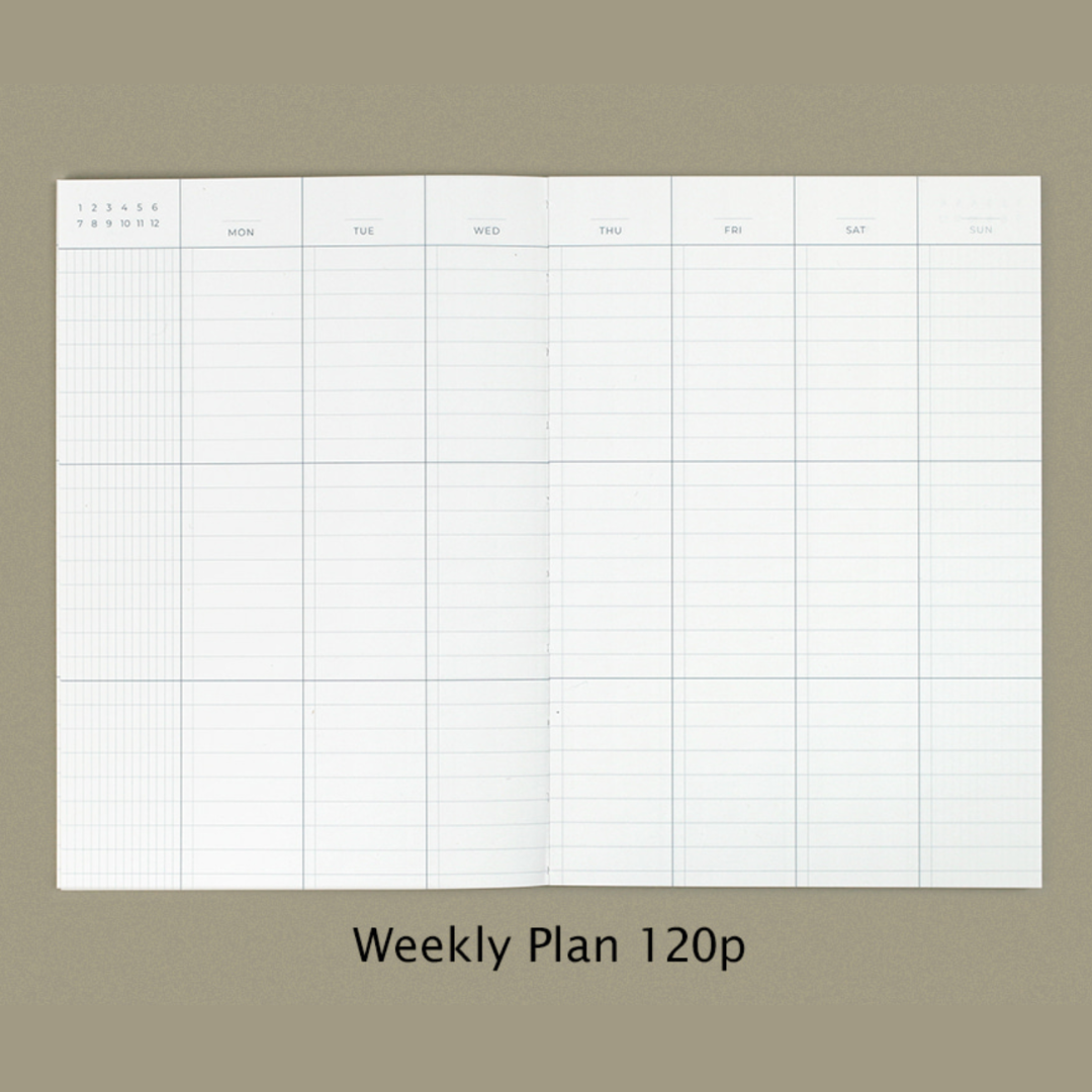 Paperian Lists To Live By Undated Planner