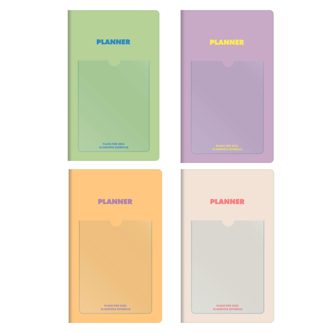 Hightide 2025 Monthly B6 Pouch Planner