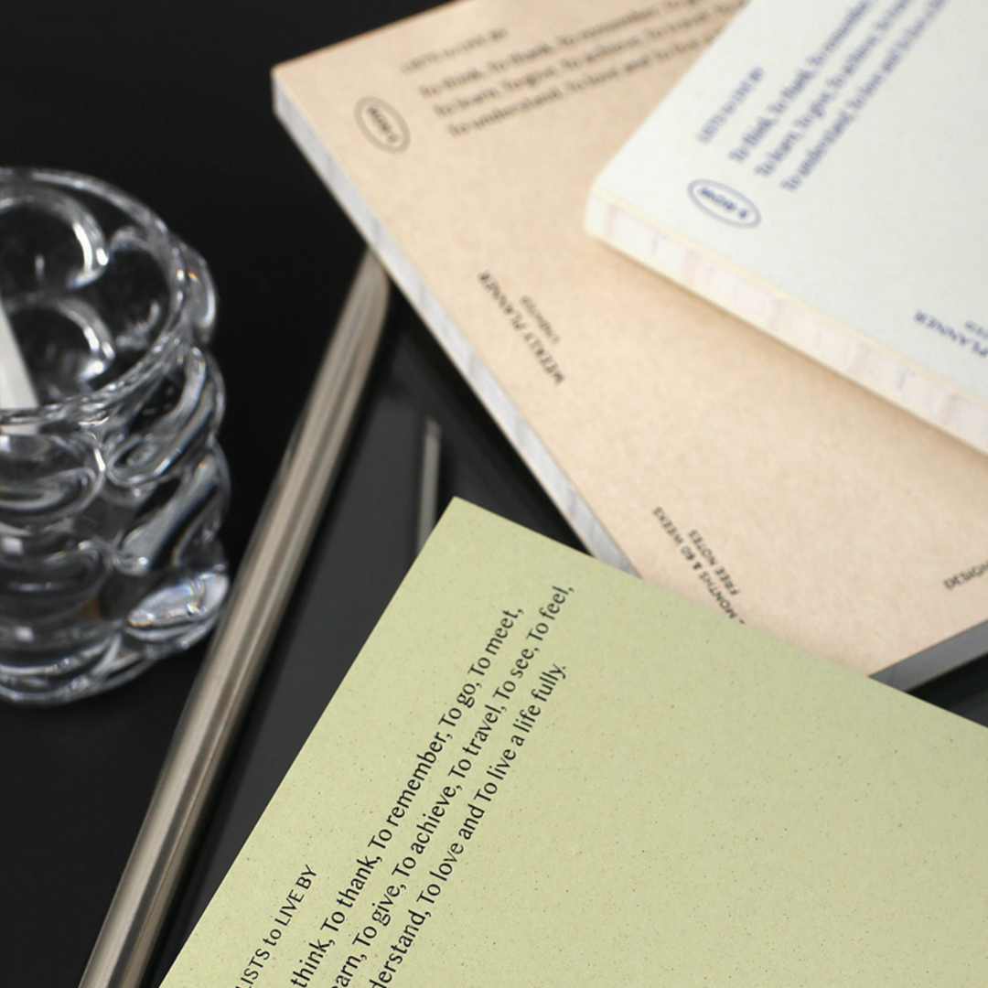 Paperian Lists To Live By Undated Planner