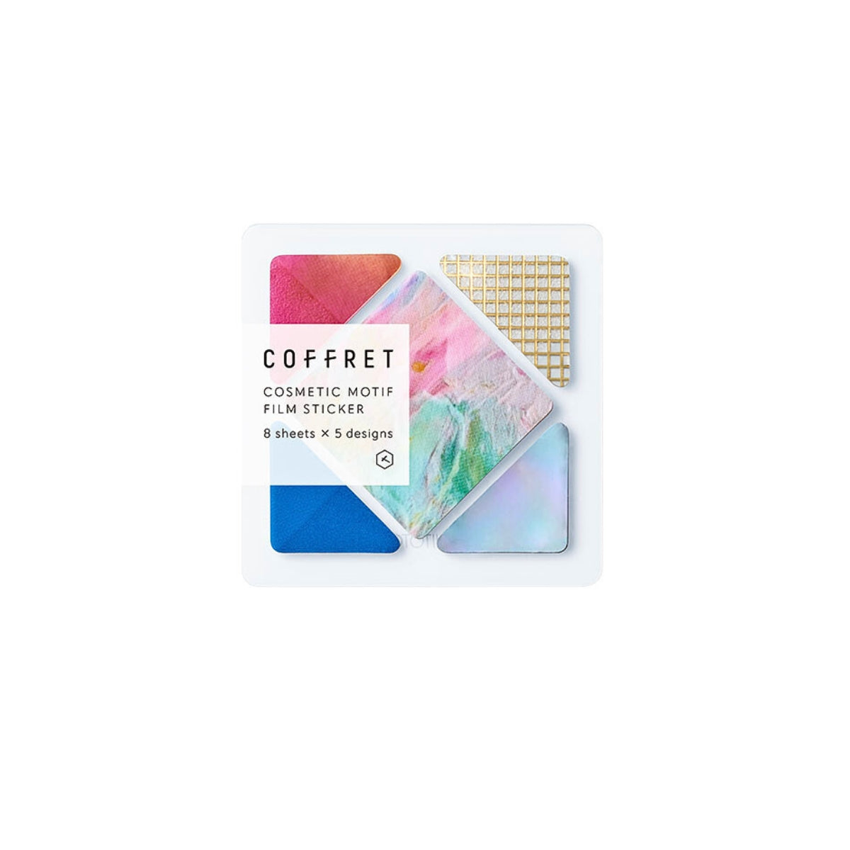 KING JIM COFFRET Cosmetic Film Sticker Set