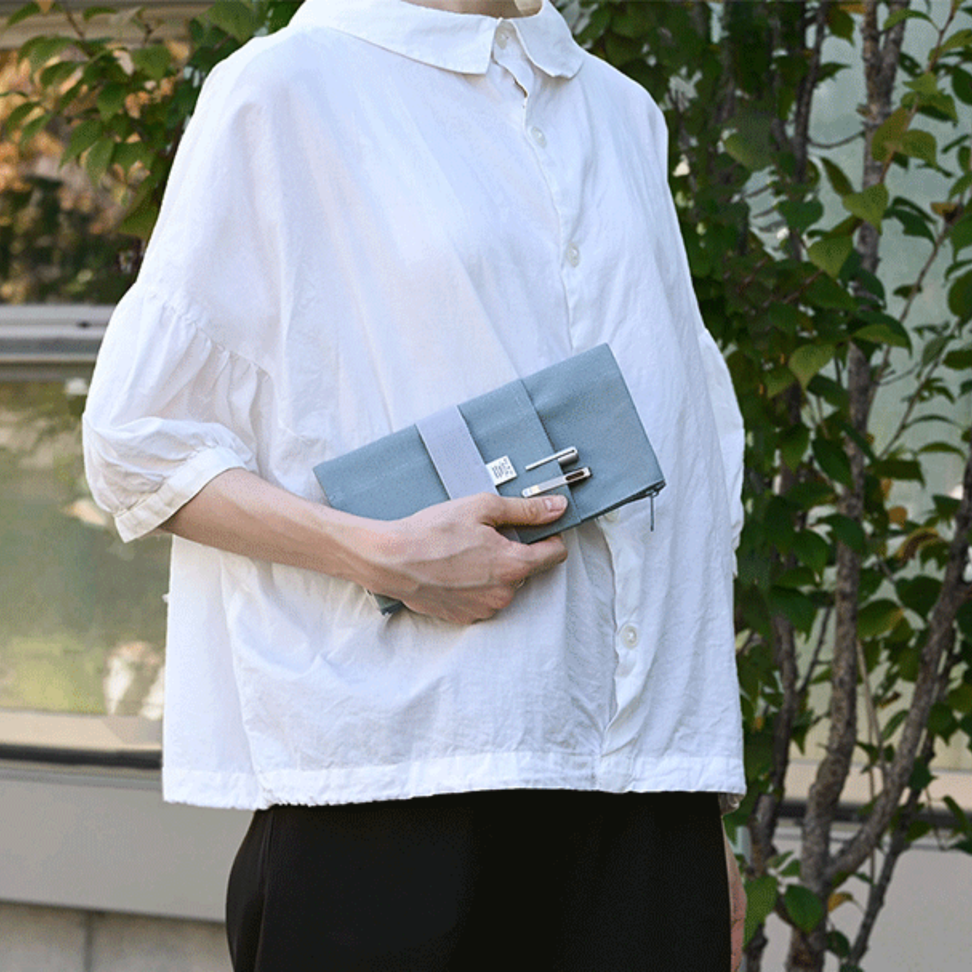 Yamamoto Paper RO‑BIKI NOTE Canvas Cover