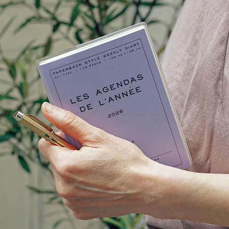 Hightide 2026 Les Agendas De L'année A6 Block Weekly Planner