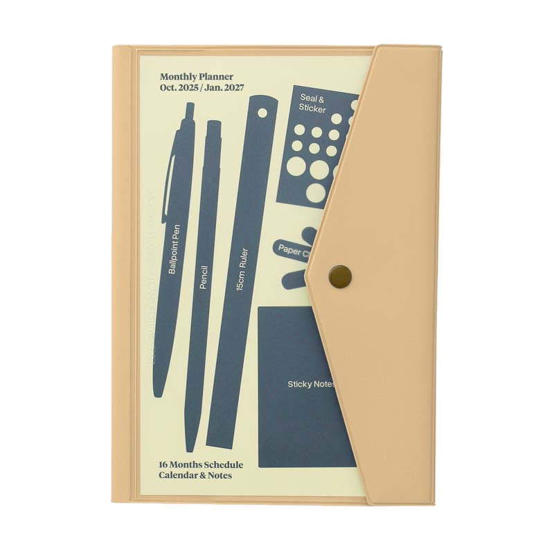 Hightide 2026 Fügen Planner A5 Monthly