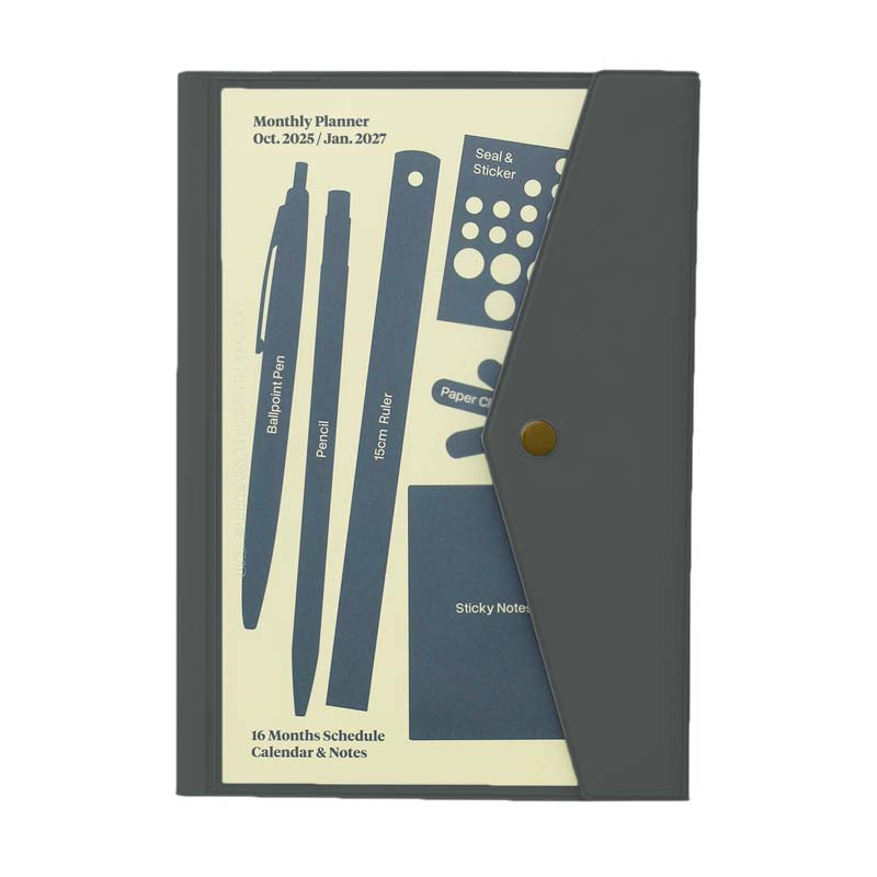 Hightide 2026 Fügen Planner A5 Monthly