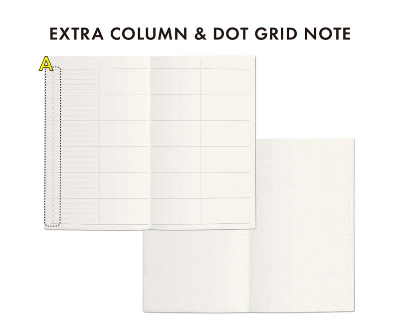 Hightide 2026 Pop-Colour B6 Monthly Planner