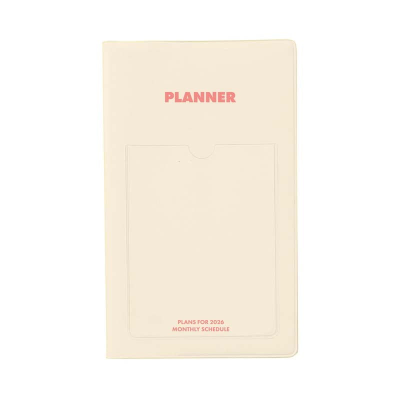 Hightide 2026 Pop-Colour B6 Monthly Planner