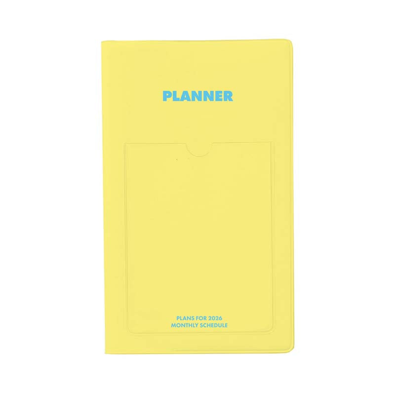 Hightide 2026 Pop-Colour B6 Monthly Planner