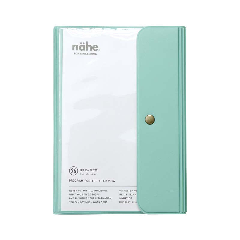 Hightide 2026 Nähe B6 Weekly Vertical Planner