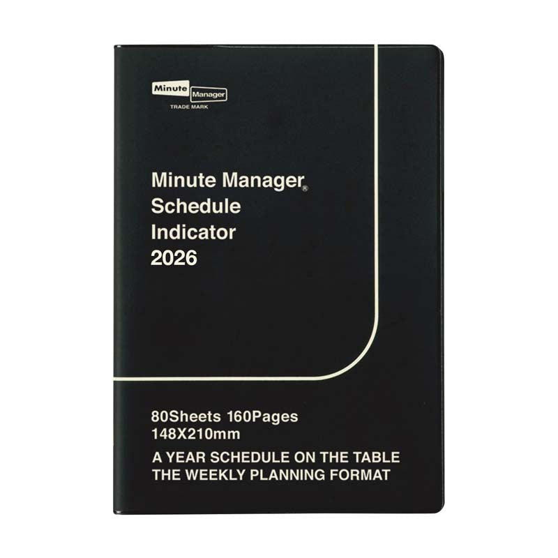 Hightide 2026 Minute Manager A5 Weekly Planner