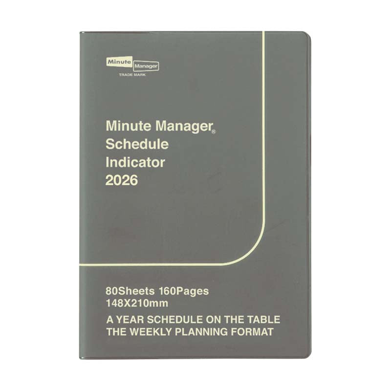 Hightide 2026 Minute Manager A5 Weekly Planner