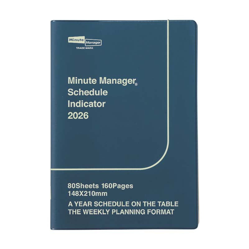 Hightide 2026 Minute Manager A5 Weekly Planner