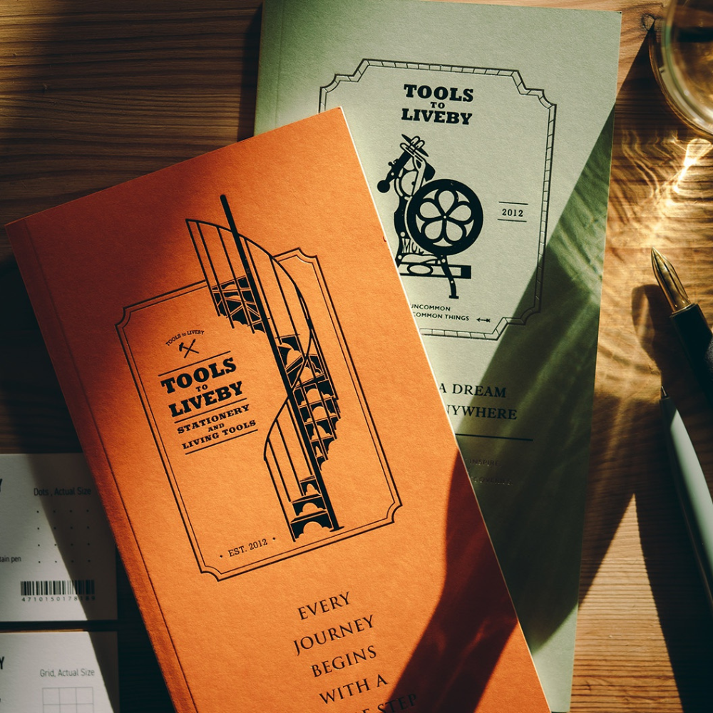 Tools To Live By Spiral Staircase Grid Notebook