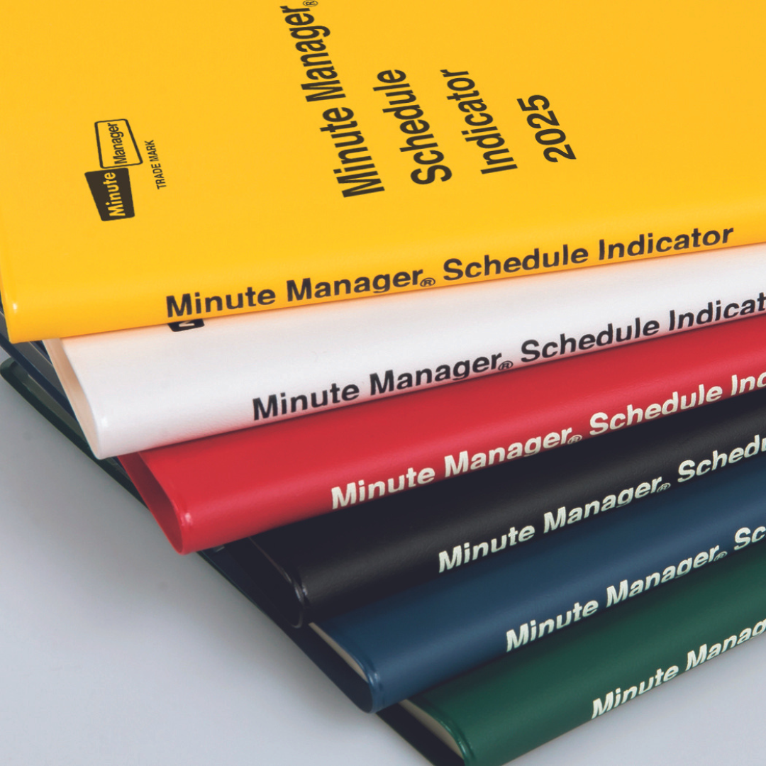 Hightide 2025 Minute Manager Weekly + Monthly Planner A5