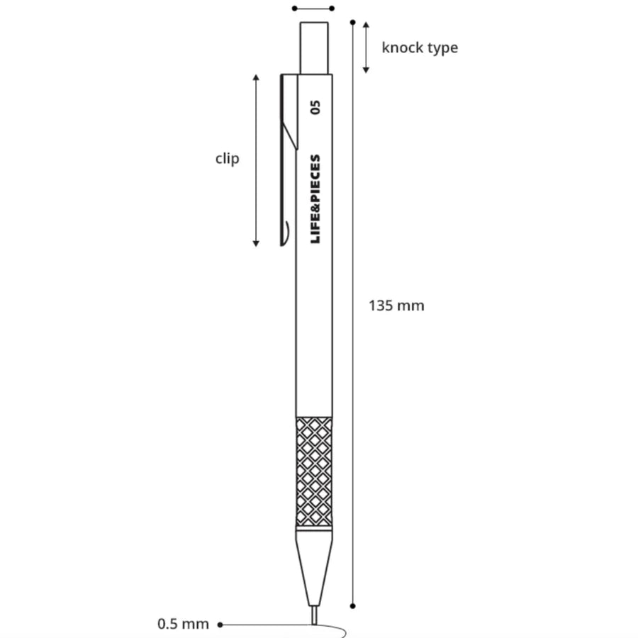 Livework LIFE & PIECES Retro Sharp Pencil 0.5mm