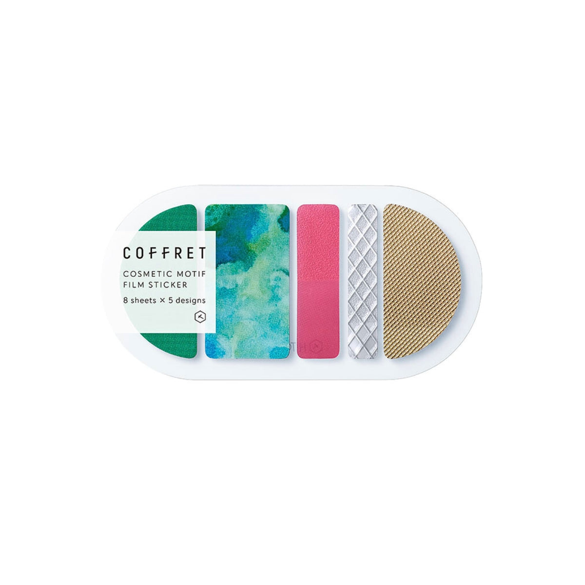 KING JIM COFFRET Cosmetic Film Sticker Set