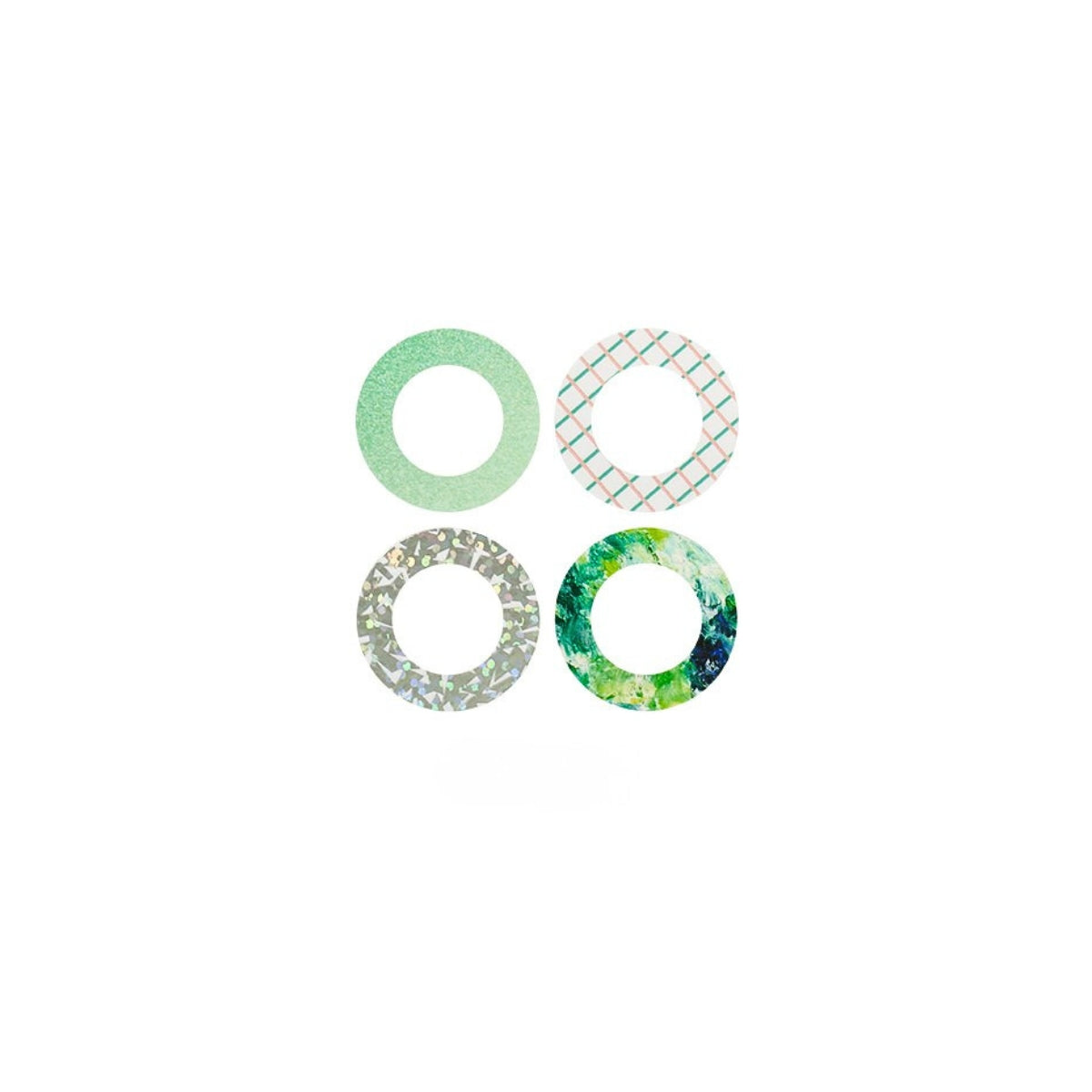 KING JIM COFFRET Cosmetic Film Sticker Set