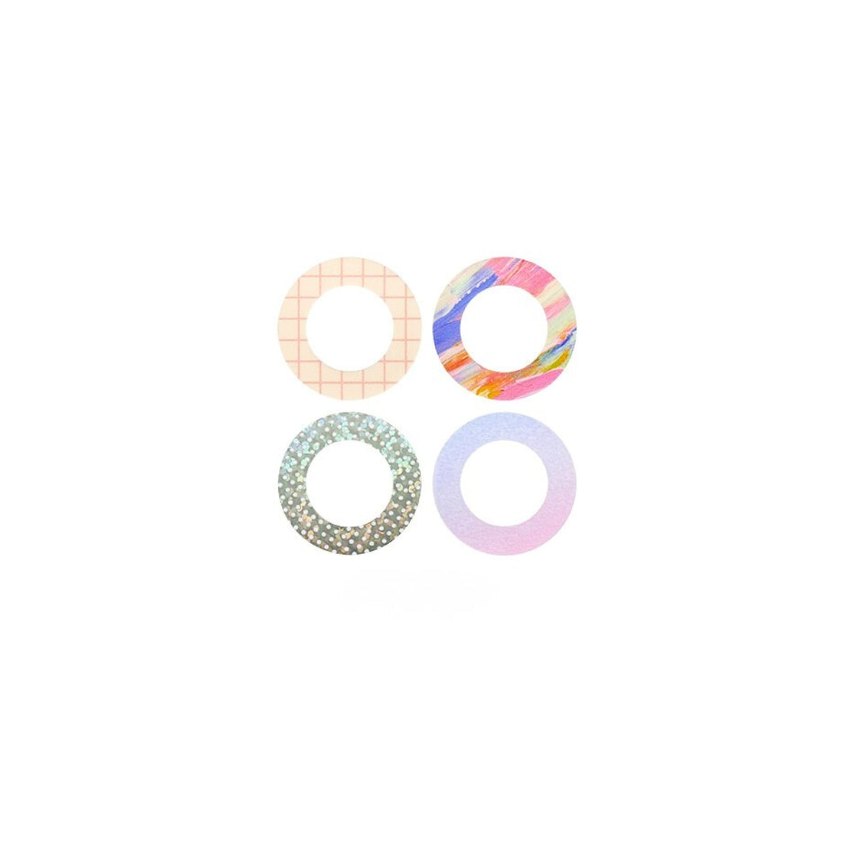 KING JIM COFFRET Cosmetic Film Sticker Set