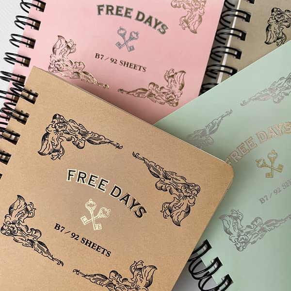 Life Free Days Notebook (B7)