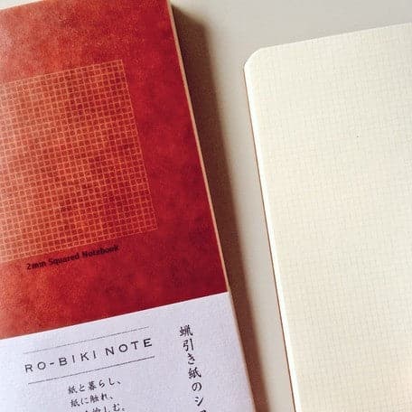 Yamamoto Paper RO-BIKI NOTE Grid Notebook - 2 mm Ruled