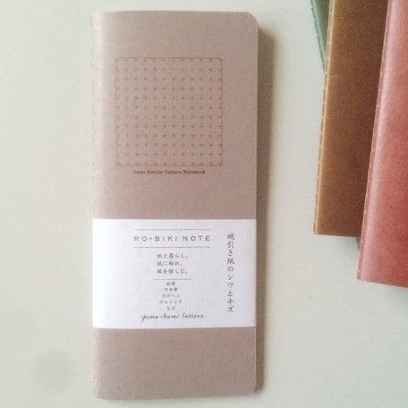 Yamamoto Paper RO-BIKI NOTE Cross Grid Notebook
