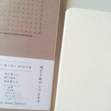 Yamamoto Paper RO-BIKI NOTE Cross Grid Notebook