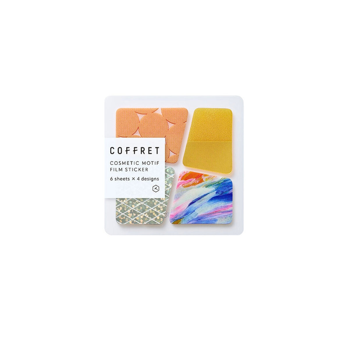KING JIM COFFRET Cosmetic Film Sticker Set