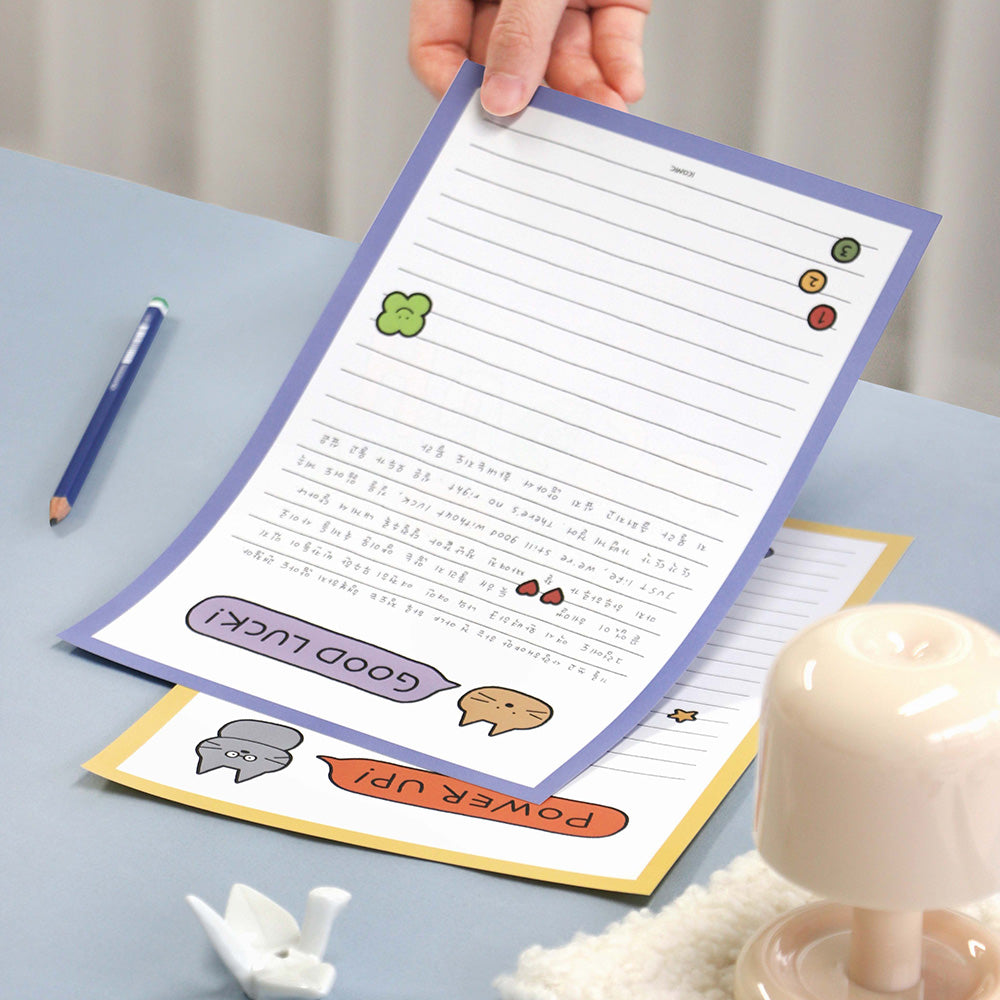 Iconic Doodle Letter Pad