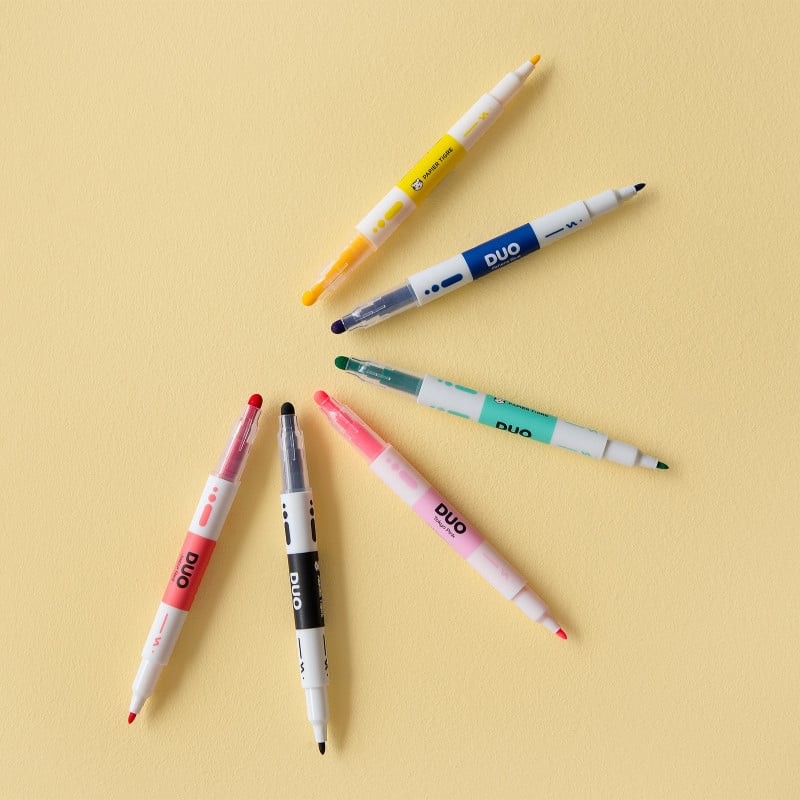Papier Tigre Duo Felt Pens Set