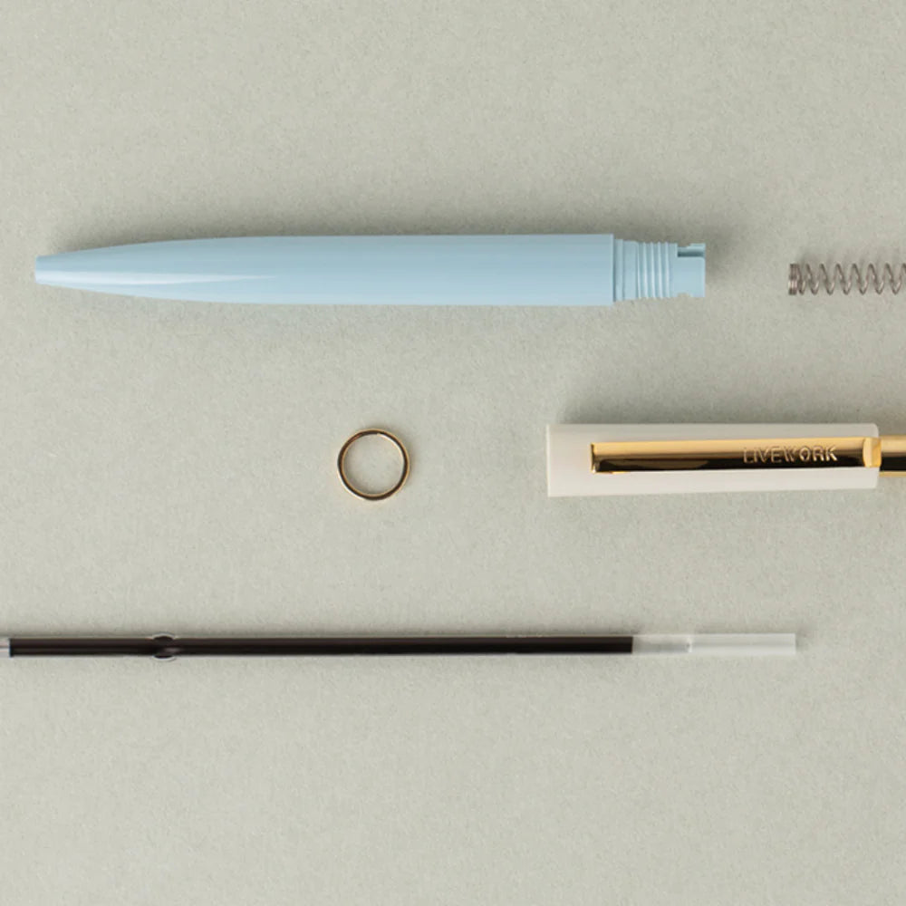Livework LIFE & PIECES Classic Ballpoint Refill 0.5mm Black - REFILL
