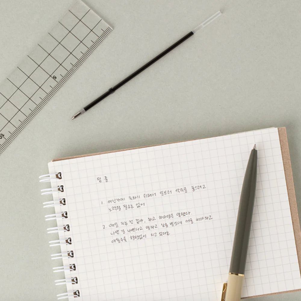 Livework LIFE & PIECES Classic Ballpoint Refill 0.5mm Black - REFILL