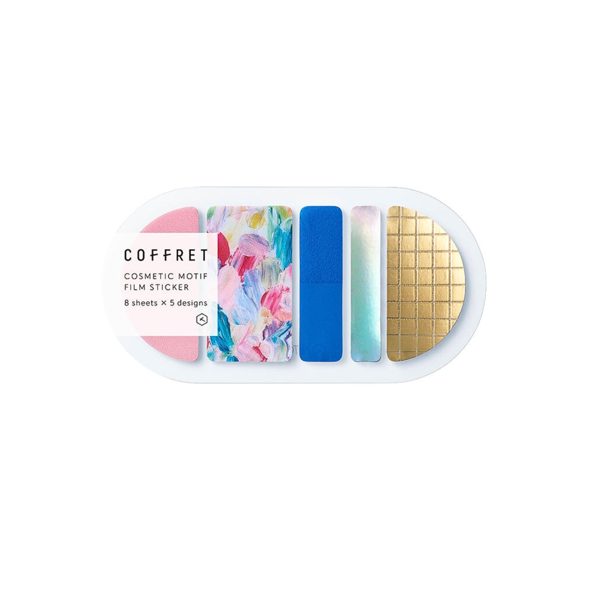 KING JIM COFFRET Cosmetic Film Sticker Set