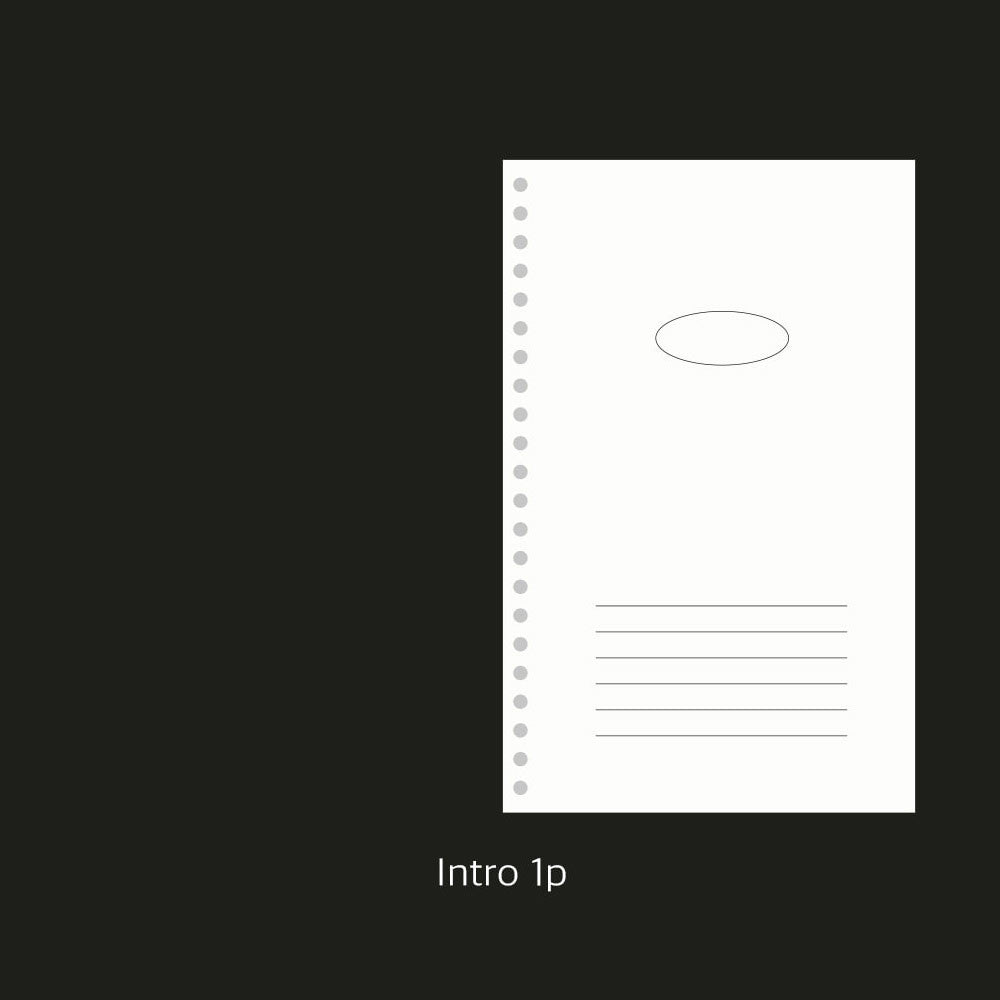 Paperian Archive Undated Weekly Planner