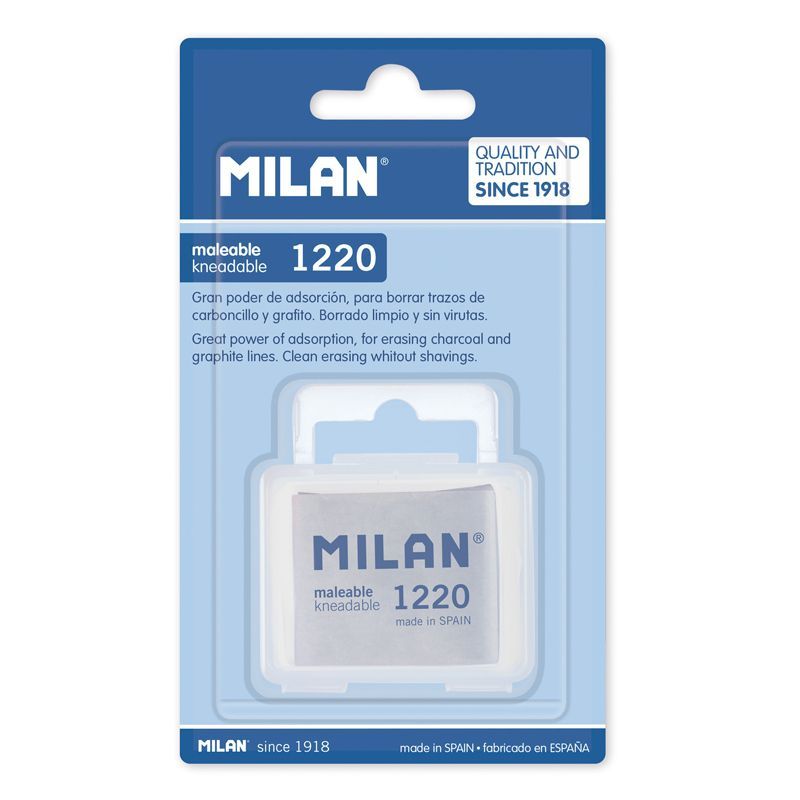 Milan Kneadable Eraser 1220 in a Hard Case