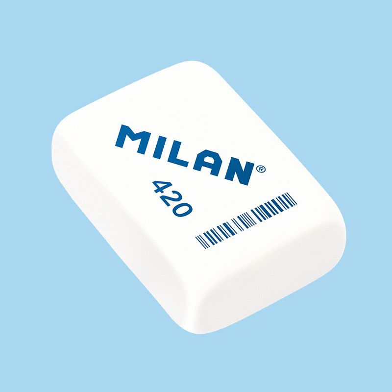 MILAN 3 x Synthetic Eraser 420