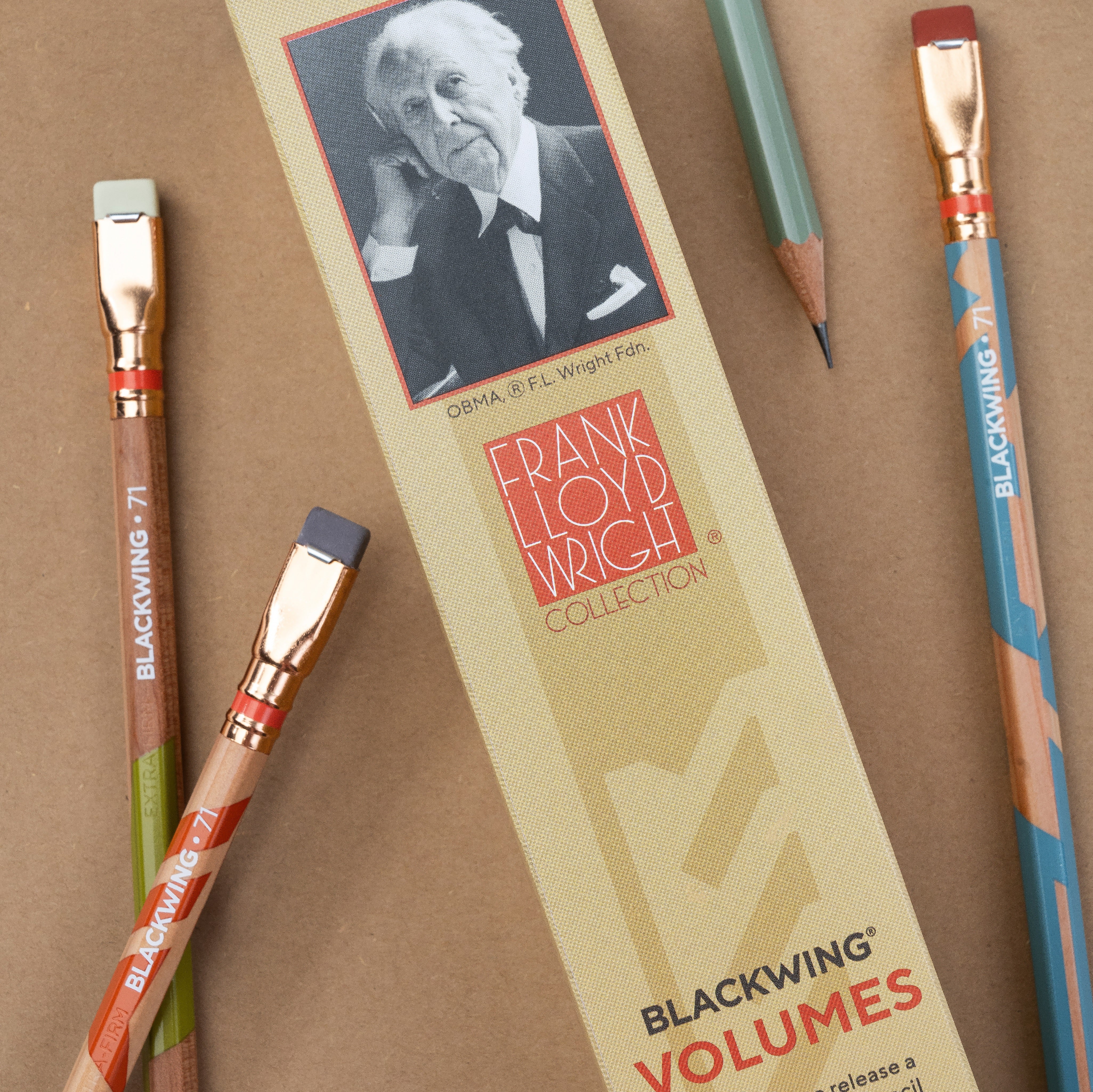 Blackwing Volume 71 - The Frank Lloyd Wright Collection (12 Pencils)