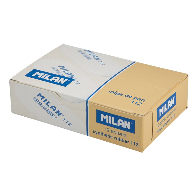 Milan Oval 112 Synthetic Eraser [Box of 12]