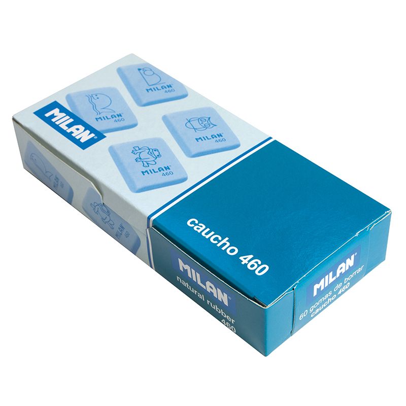 Milan Synthetic Rubber Eraser 460 [Box of 60]