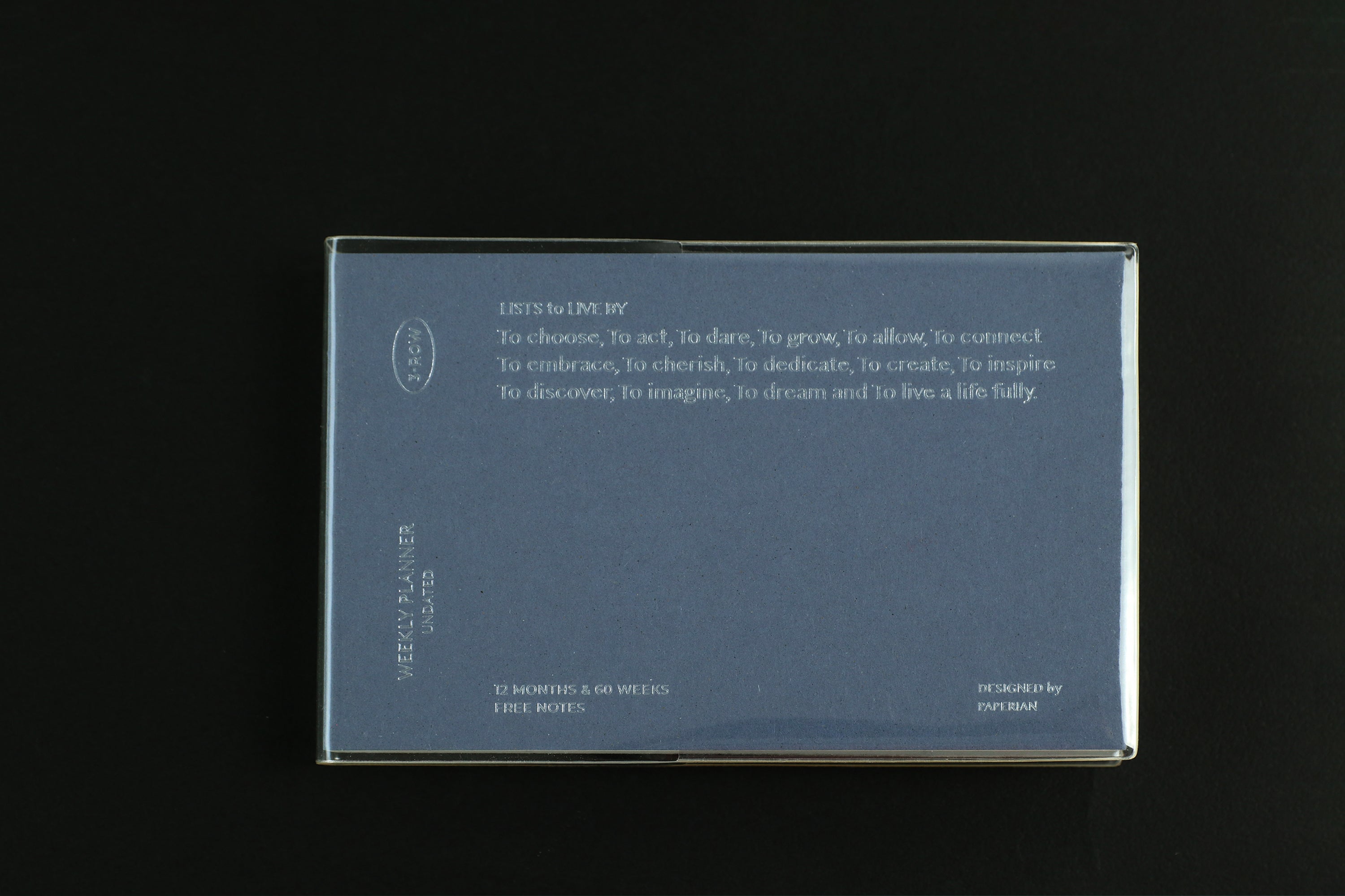Paperian Lists To Live By Daily Weekly Light Planner