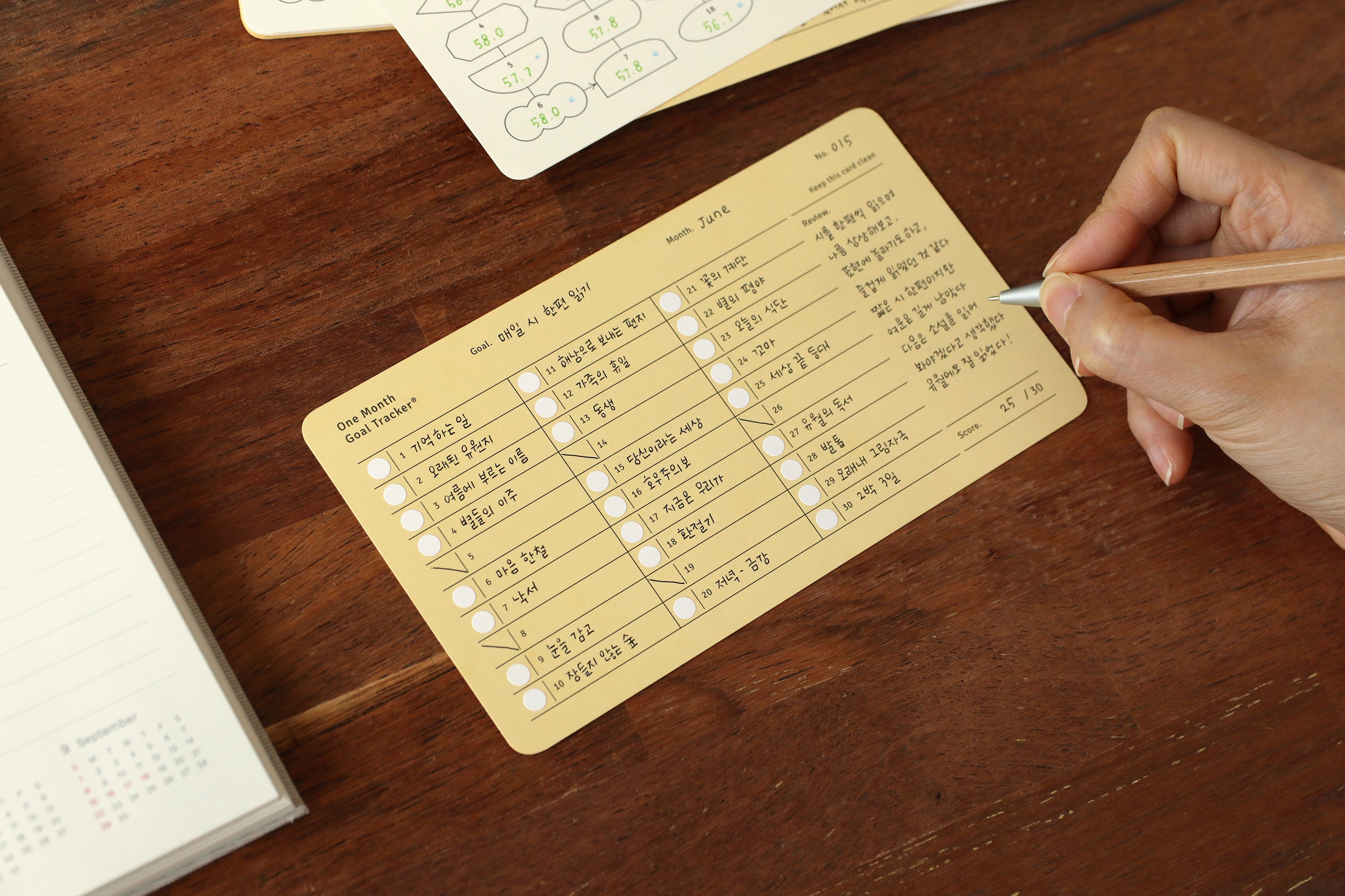 Paperian Goal Tracker One Month