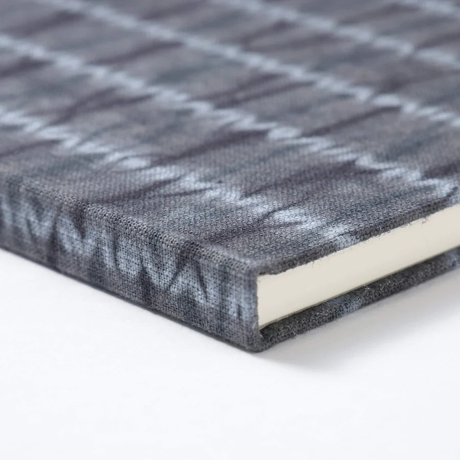 Kakimori A5 Notebook - Y. & SONS - Katakai Shibori Stripe